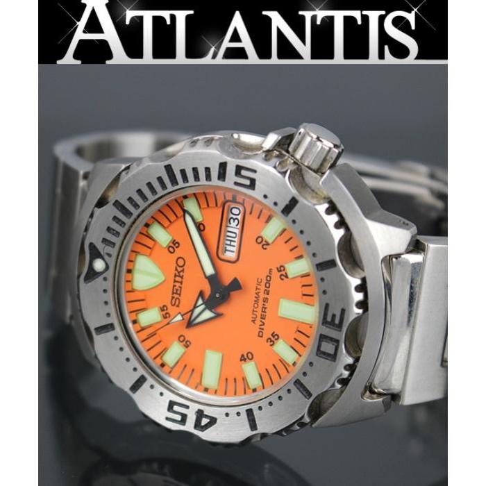 セイコー Seiko ダイバーズ オレンジモンスター 腕時計 Ss Skx781 7s26 0350 自動巻き 0472 Atlantis 通販 Yahoo ショッピング