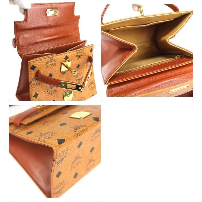 エムシーエム MCM ケリー型 2WAY ミニ ハンド ショルダー バッグ 