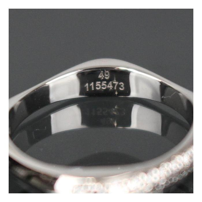 刻印入り　天然ダイヤモンドリング AU750 15号 Fred（フレッド） SALE 美品 クードゥフードゥル ダイヤリング 指輪