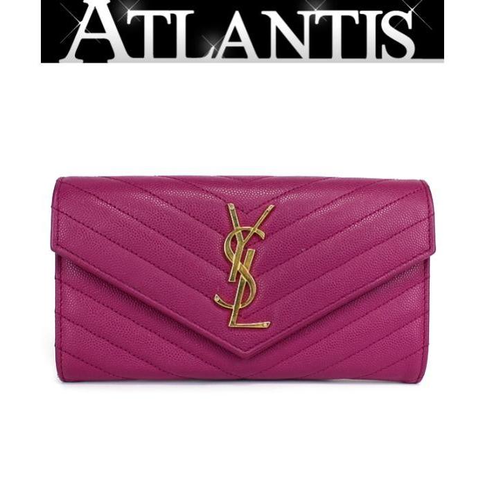 YVES SAINT LAURENT長財布 Yves Saint Laurent サンローラン パリ SAINT LAURENT PARIS