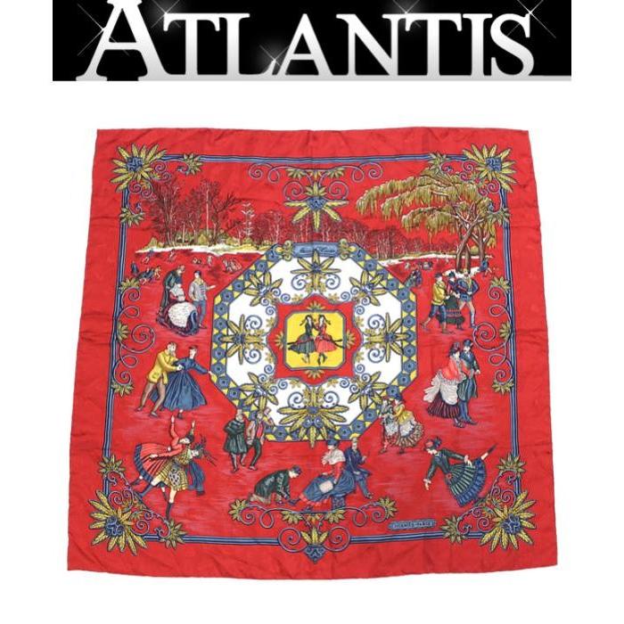 エルメス HERMES カレ90 Joies d’ Hiver 冬の愉しみ HERMES エルメス カレ 90 Joies d' Hiver 冬の愉しみ スカーフ