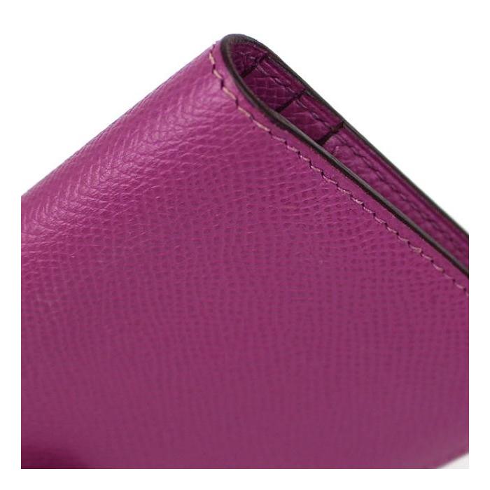 HERMES（エルメス） 美品 ベアンクラシック シクラメン エプソン □K