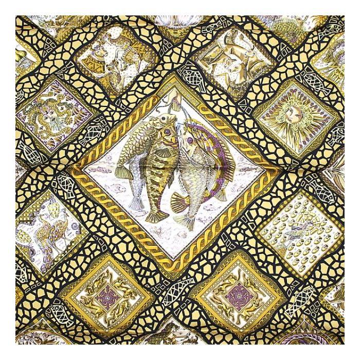 HERMES 美品 エルメス カレ90 スカーフ『MARE NOSTRUM 私たちの