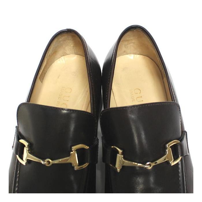 Gucci ブラウン 高ヒールローファー 希少品 ホースビット 日本未入荷 Gucci ブラウン 高ヒールローファー 希少品 ホースビット 日本未入荷