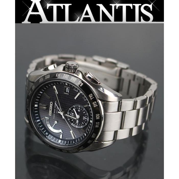 SEIKO SALE 美品 セイコー ブライツ BRIGHTZ 8B54-0AR0 ソーラー電波  
