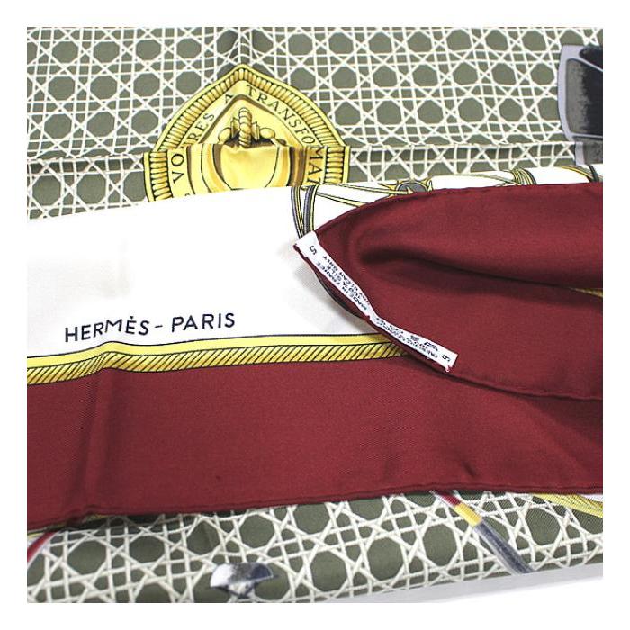 ふ*き様 エルメス カレ 大判 スカーフ HERMES　　折りたたみ式幌の馬車 折畳み式幌の馬車Les Voitures a Transformation【エルメスカレ