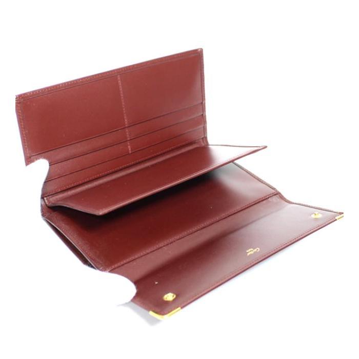 Cartier 在庫処分 大SALE 美品 カルティエ マストライン がま口