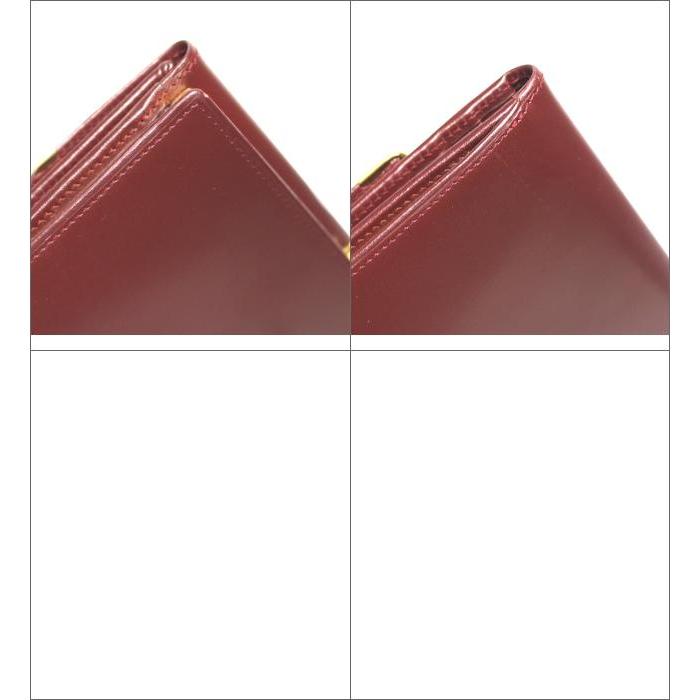 Cartier 在庫処分 大SALE 美品 カルティエ マストライン がま口