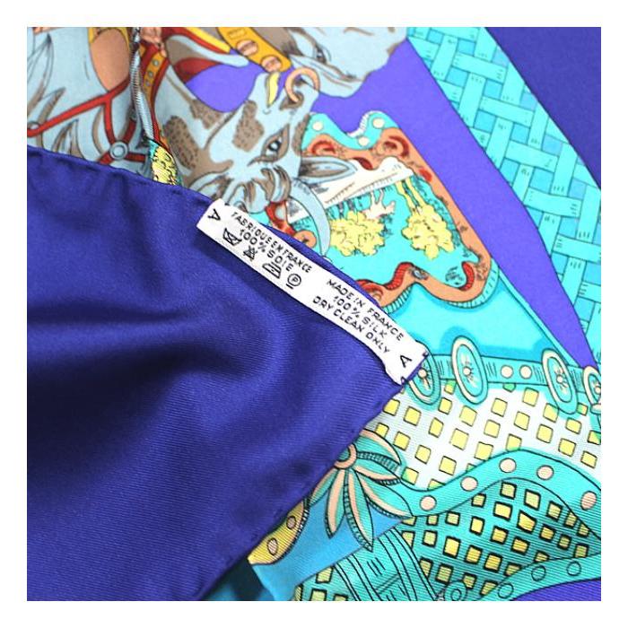 HERMES（エルメス） カレ90 大判スカーフ『TOURNEZ MANEGE