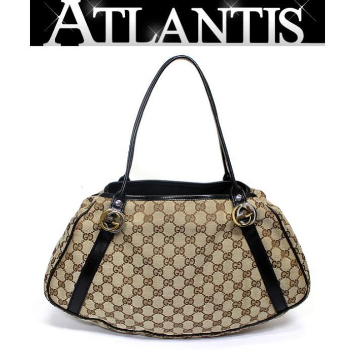 GUCCI（グッチ） 在庫処分 大SALE 美品 トートバッグ GGキャンバス