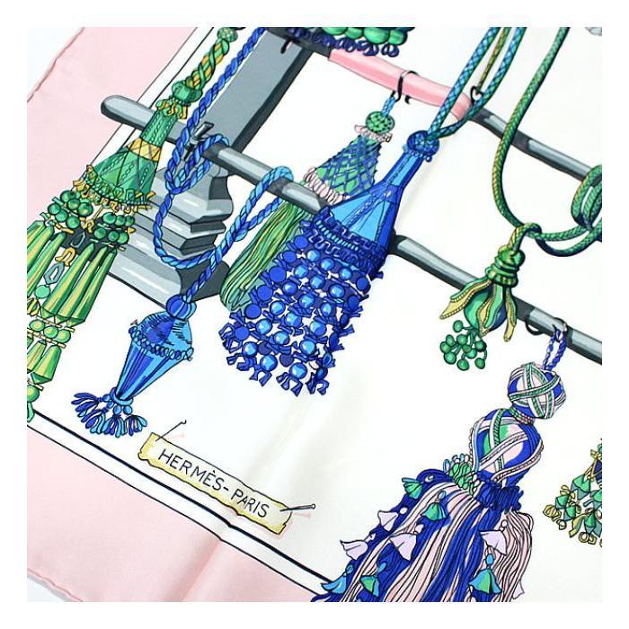 HERMES（エルメス） 美品 カレ90 大判 スカーフ 『Passementerie