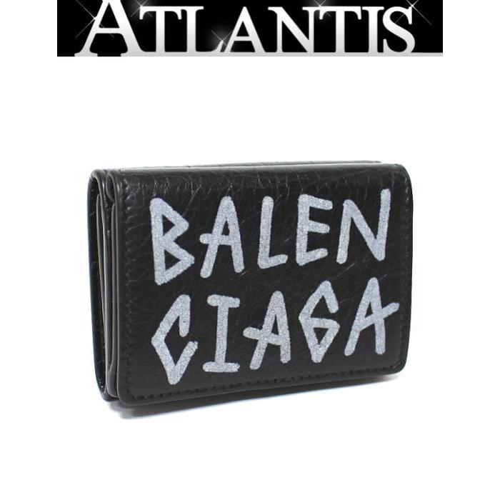 BALENCIAGA SALE 美品 バレンシアガ ミニ ウォレット コンパクト 三  