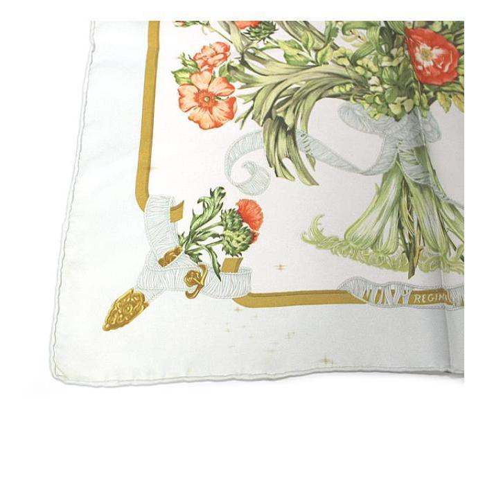 HERMES（エルメス） カレ45 プチカレ スカーフ『REGINA 女王陛下