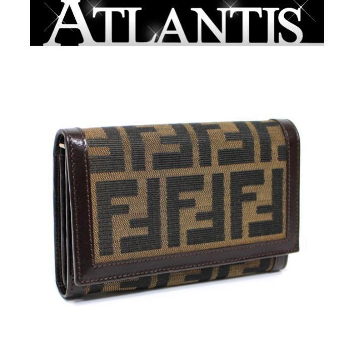 ZUCCa（ズッカ） 美品 フェンディ FENDI 二つ折り財布 L字ファスナー
