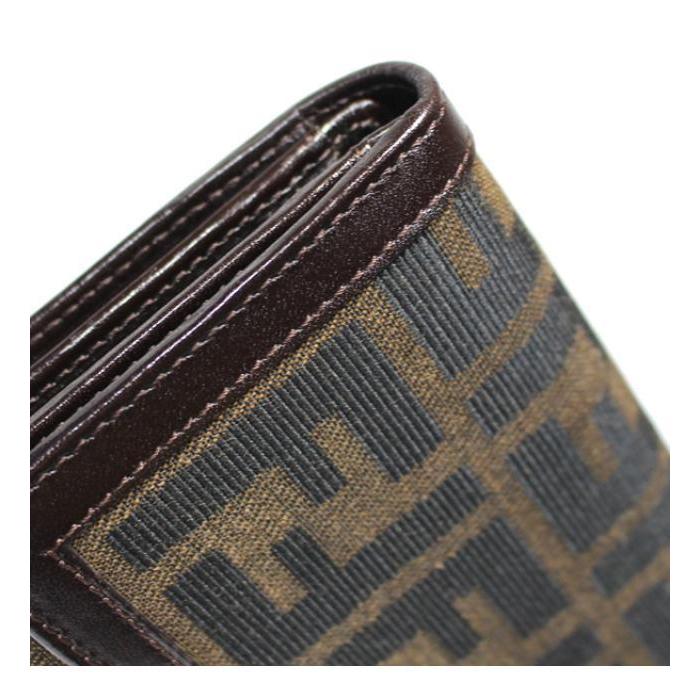 ZUCCa（ズッカ） 美品 フェンディ FENDI 二つ折り財布 L字ファスナー