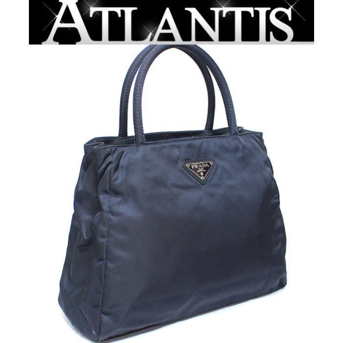 プラダ 台形トート 良品】肩掛け台形トートバッグ PRADAプラダ 白タグ