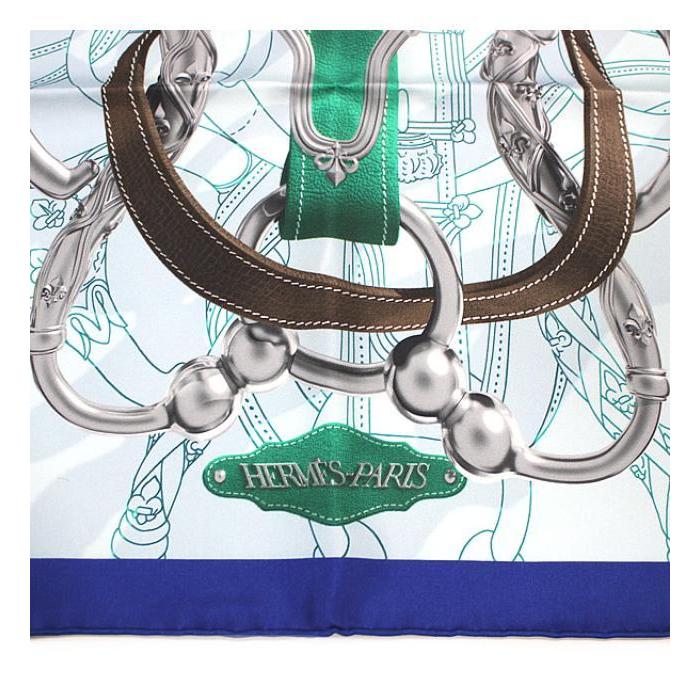 HERMES 極美品 エルメス カレ90 大判スカーフ 2020年春夏『Cavalcadour 