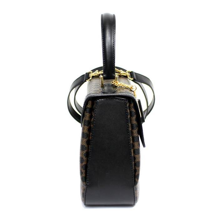 CELINE 広尾店 極美品 セリーヌ 2WAY ショルダー ハンド バッグ 