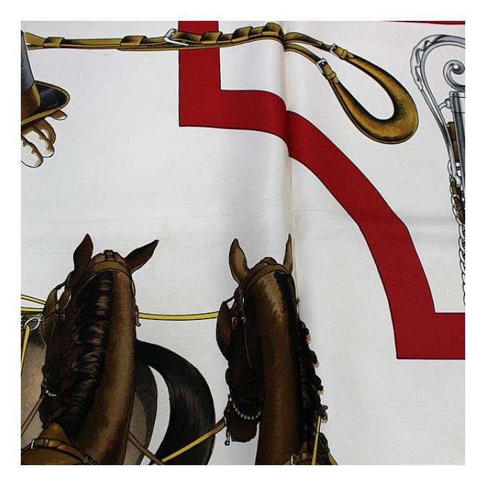 HERMES カレ90 ATTELAGE EN ARBALETE シルクスカーフ 楽天市場】質屋 エルメス HERMES カレ90 ATTELAGE EN ARBALETE