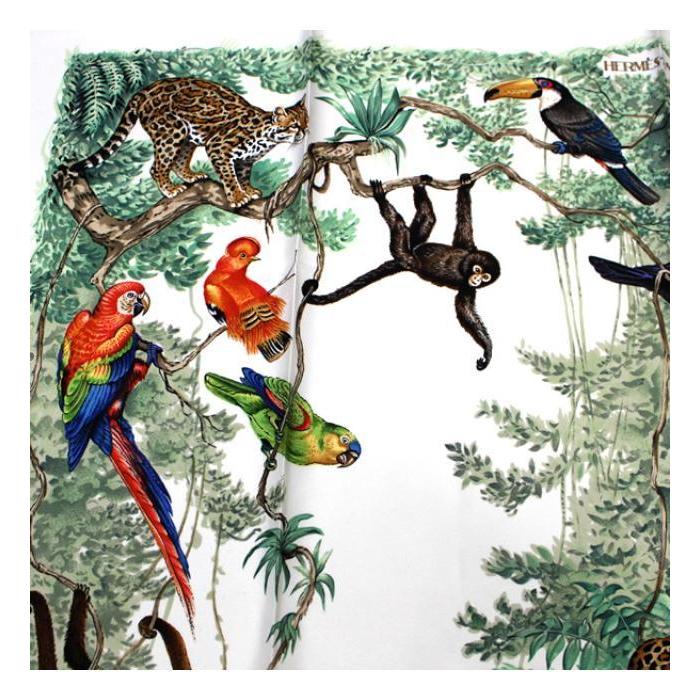 HERMES（エルメス） カレ90 スカーフ『EQUATEUR 赤道直下 エクアドル