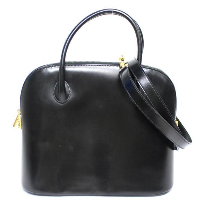 美品✨　セリーヌ　ボリード ハンドバッグ 2way ショルダー 肩掛け ブラック CELINE（セリーヌ） 在庫処分 大SALE ボリード型 ヴィンテージ 2WAY