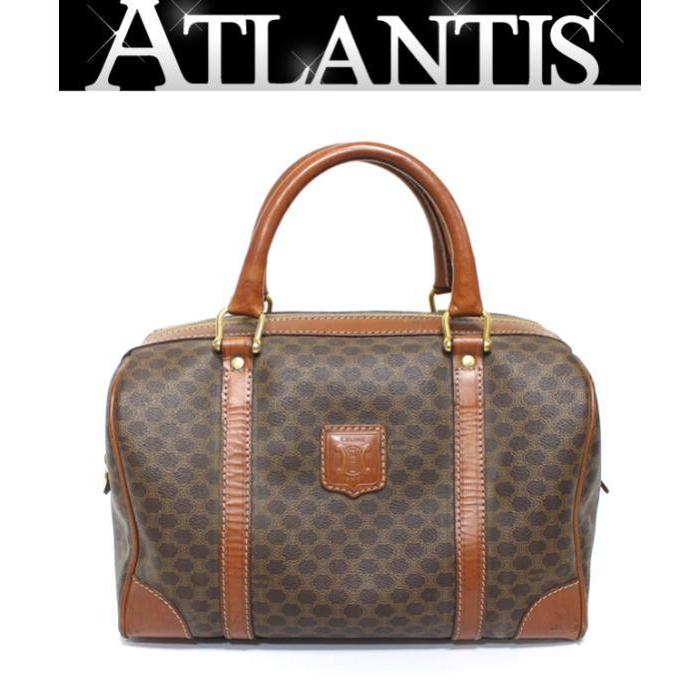 CELINE SALE セリーヌ ボストンバッグ ハンドバッグ マカダム柄