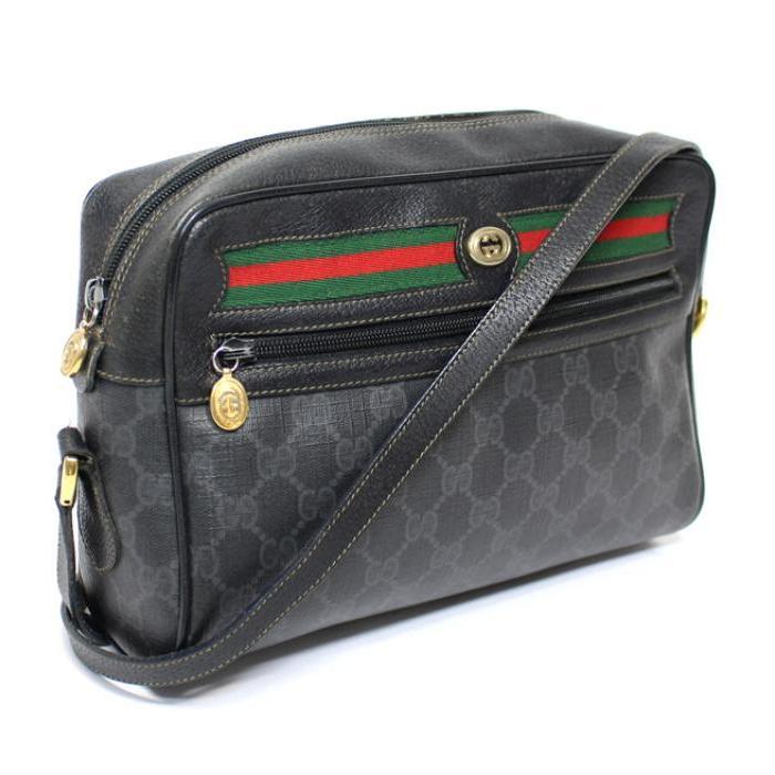 GUCCI グッチ オールドグッチ シェリーライン 斜め掛け