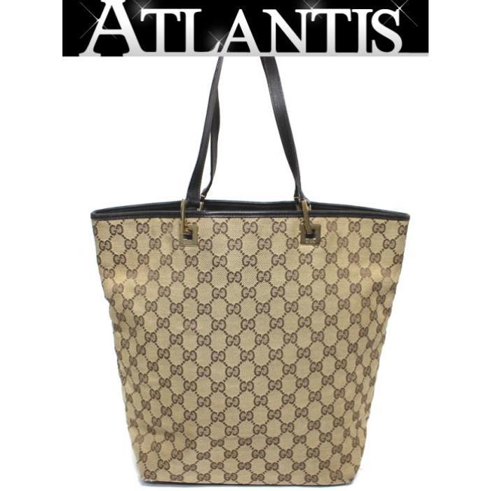 GUCCI グッチ トートバッグ GGキャンバス ゴールド金具 A4収納可