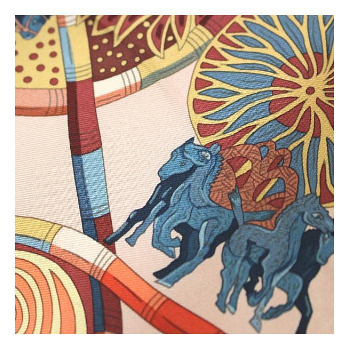 HERMES（エルメス） カレ90『AU FIL DU CARRE カレの赴くままに』大判