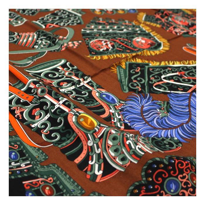 HERMES（エルメス） 在庫処分 大SALE 美品 カレ140『SOUS LE GIDE DE 