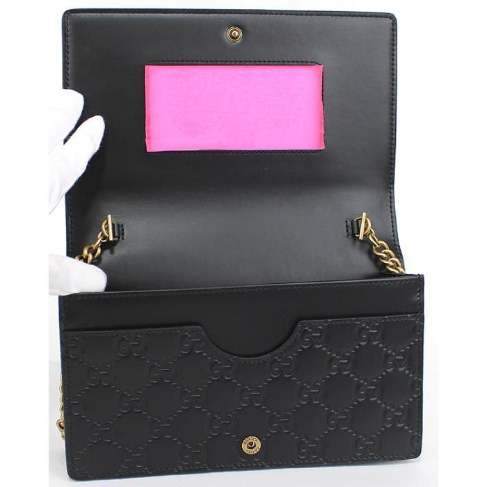 GUCCI 未使用 グッチ チェーンウォレット 長財布 斜め掛け GUCCI 未使用 グッチ チェーンウォレット 長財布 斜め掛け
