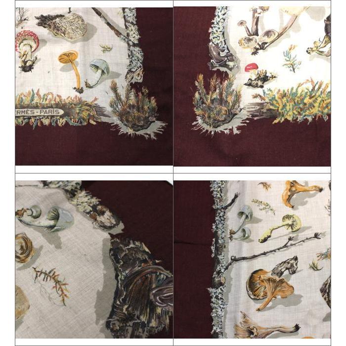 HERMES エルメス カレ140『Champignon シャンピニオン』きのこ HERMES エルメス カレ140『Champignon シャンピニオン』きのこ