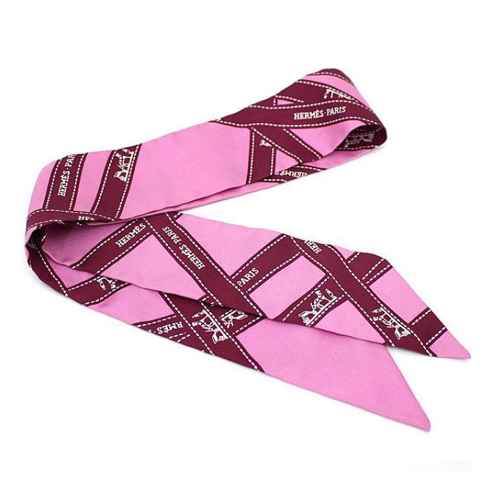 HERMES（エルメス） ツイリー ボルデュック スカーフ バンダナ シルク