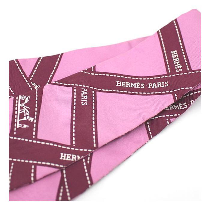 HERMES（エルメス） ツイリー ボルデュック スカーフ バンダナ シルク