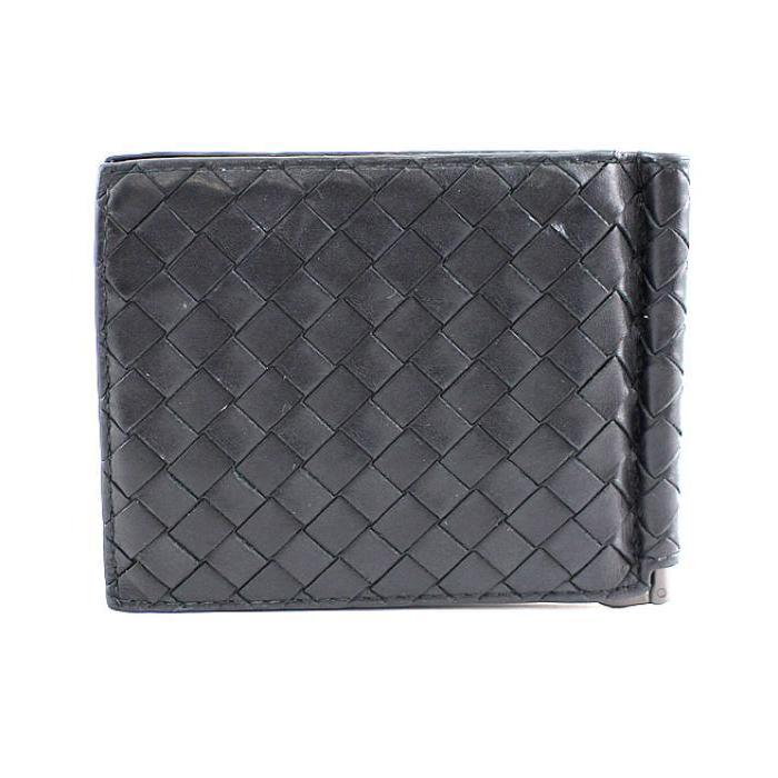 BOTTEGA VENETA（ボッテガ・ヴェネタ） マネークリップ付き 二つ折り