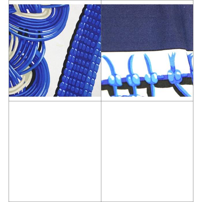 HERMES 在庫処分大 SALE 激レア 希少 エルメス カレ90『MACRAME 