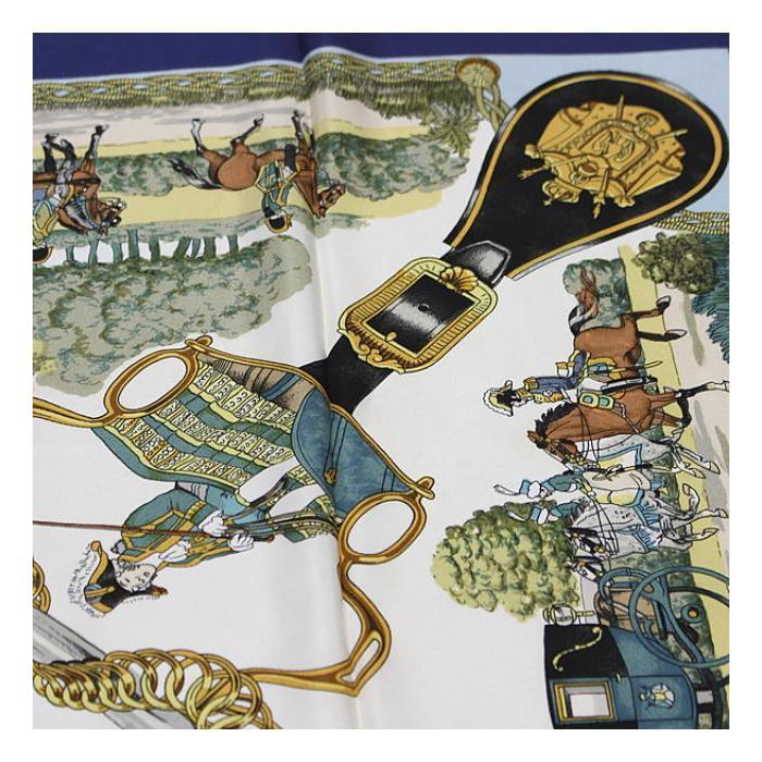 HERMES（エルメス） SALE 希少 カレ90『GRANDS ATTELAGES』大判