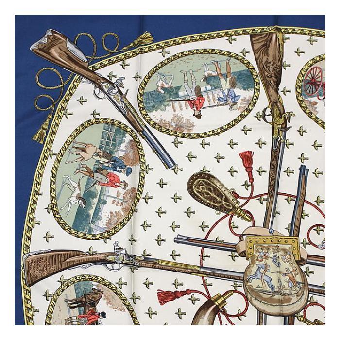 HERMES（エルメス） SALE カレ90 LA CHASSE A TIR 激レア希少
