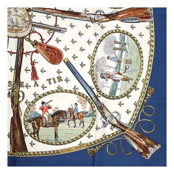 HERMES（エルメス） SALE カレ90 LA CHASSE A TIR 激レア希少