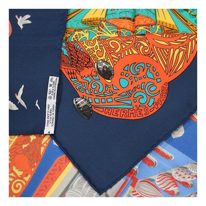 HERMES（エルメス） 極美品 カレ90『L'ATLANTIDE アトランティス大陸