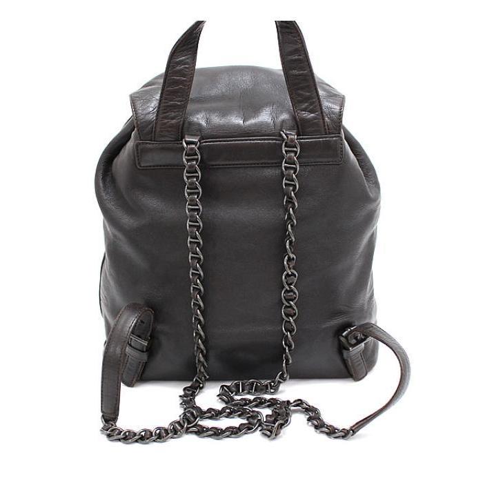 [希少]　PRADA ヴィンテージ　レザーリュック ☆希少☆PRADAプラダ ヴィンテージ ナイロン&レザー リュック