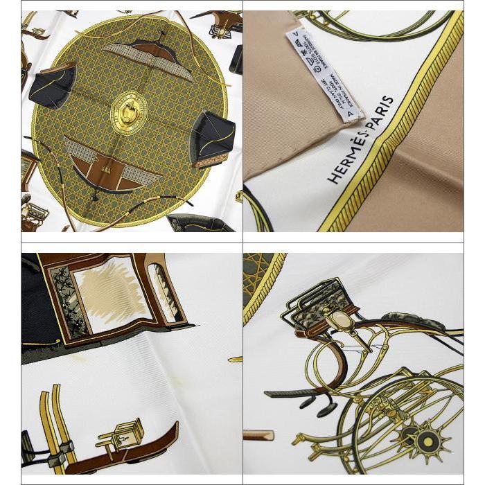 HERMES（エルメス） SALE カレ90『LES VOITURES A TRANSFORMATION