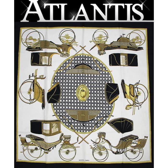 HERMES（エルメス） カレ90『LES VOITURES A TRANSFORMATION