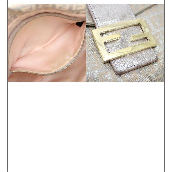 フェンディ FENDI マイクロズッカ柄 マンマバケット ハンドバッグ