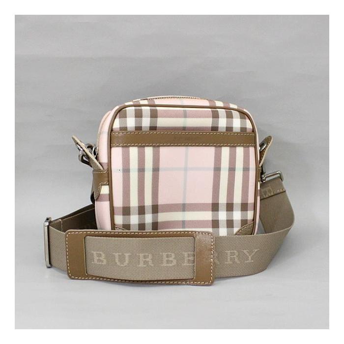 BURBERRY（バーバリー） キャンバス ショルダーバッグ チェック