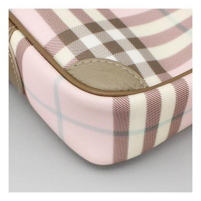 BURBERRY（バーバリー） キャンバス ショルダーバッグ チェック