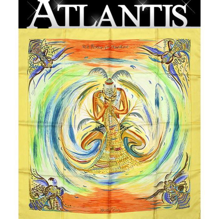 HERMES（エルメス） 激レア 美品 希少 カレ90『les Perles de Turkana