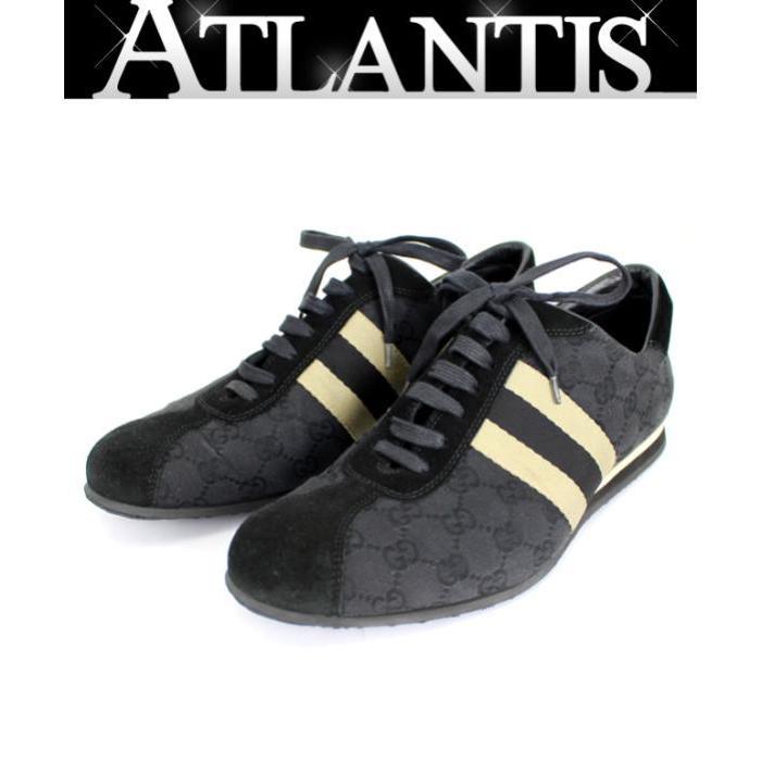 【極美品✨鑑定済】GUCCI GG柄 キャンバス スニーカー ブラック 31cm GUCCI（グッチ） GUCCI GGキャンバス スニーカー 426189 ブラック GG