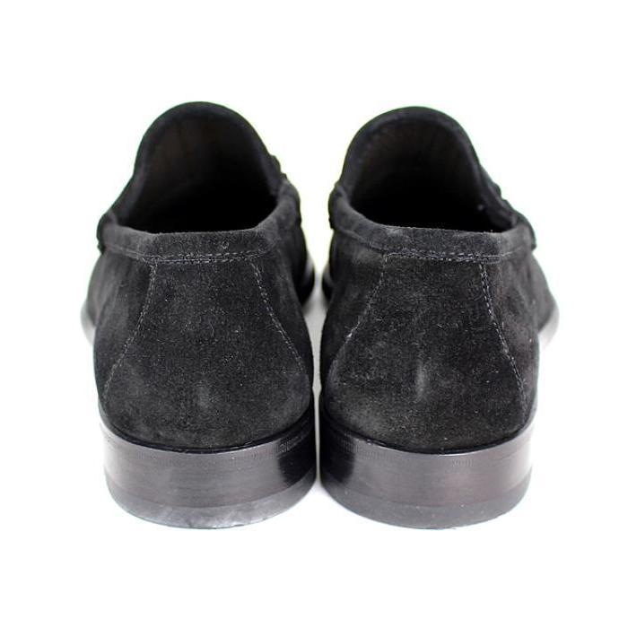 GUCCI（グッチ） スリッポン ビット金具 ローファー 39 1/2 黒