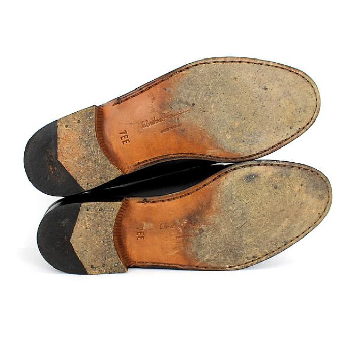 7/13までsail❣️新品未使用　フェラガモ スポーツ　 ローファー7C Salvatore Ferragamo (サルバトーレフェラガモ) ガンチーニ